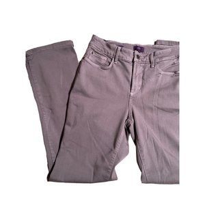 NYDJ Gray Marilyn Straight‎ Lift Tuck Technology Size 8